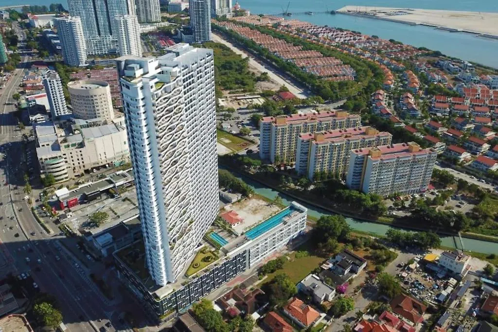 Large Family Seaview Suite 3 Rooms By The Only Bnb Tanjung Tokong 0*,