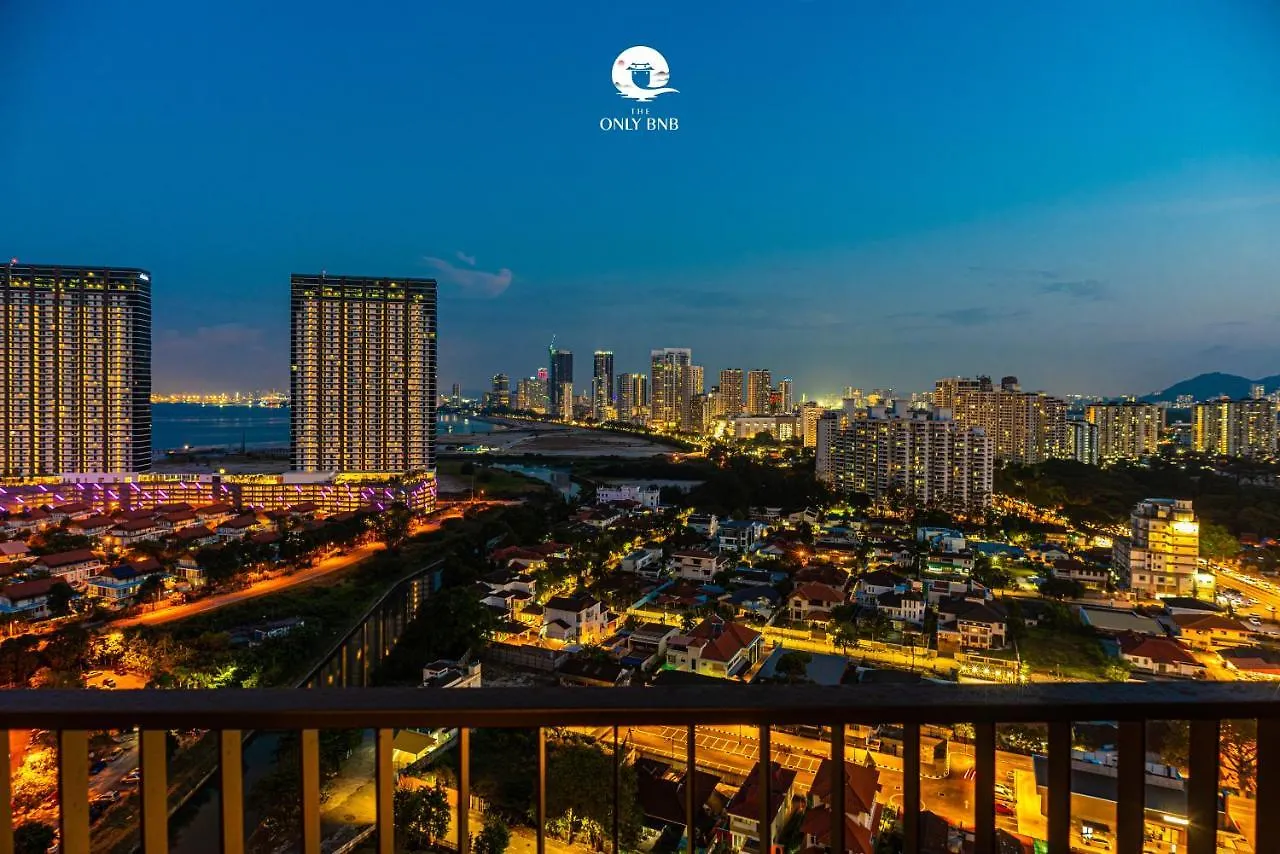 Large Family Seaview Suite 3 Rooms By The Only Bnb Tanjung Tokong Appartamento